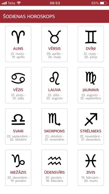 apollo horoskops
